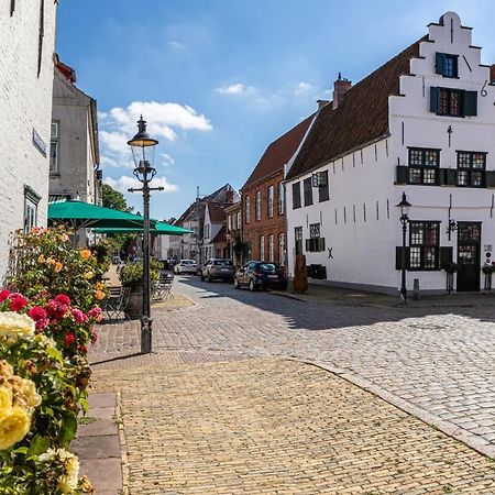 Blumenhaus-Apartment Friedrichstadt Exterior foto